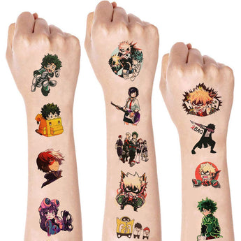 Anime Temporary Tattoos