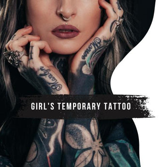 Girl's Temporary Tattoo