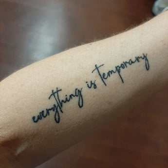 Quotes Temporary Tattoos