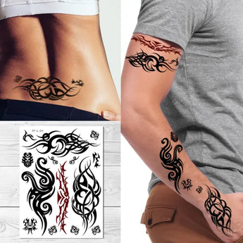 Bold Temporary Tattoos